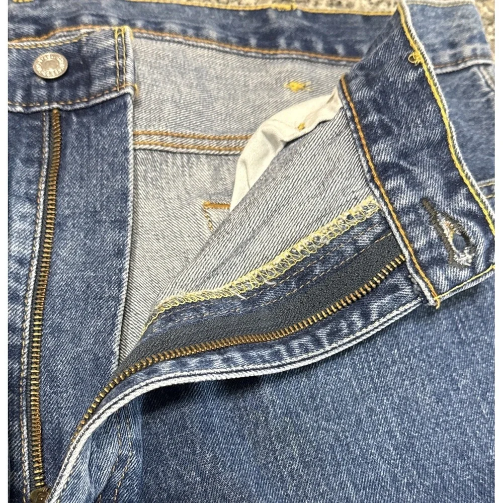 NWT Men's Levi's 550 Relaxed Fit Tapered Leg Denim Jeans‎ 42x30 Medium Wash